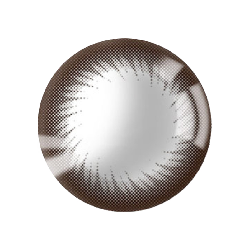 JUSTCOLOR美妝彩片（V109）漩渦黑環-棕